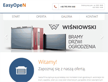 Tablet Screenshot of easyopen.pl
